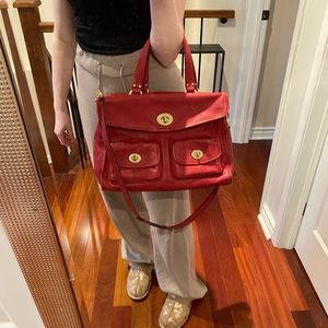 Coach work briefcase Tote bag